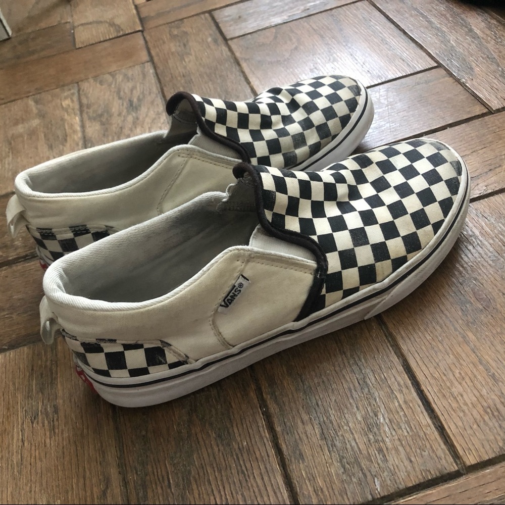 Checkered Vans
